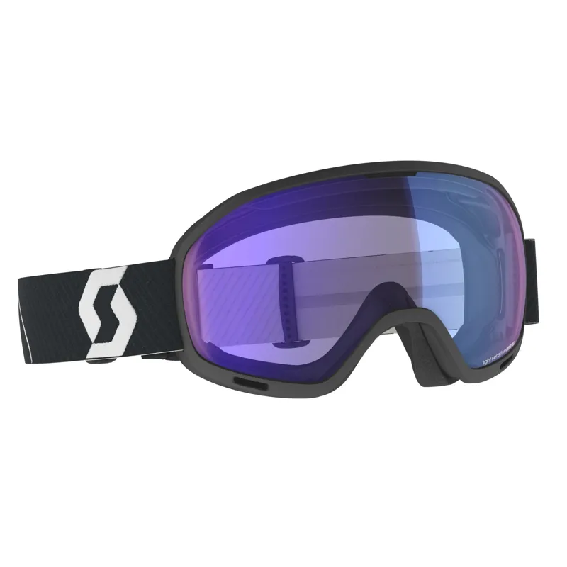 Scott Unlimited Over Glasses Ski Goggle in Black with Illuminator Lens
