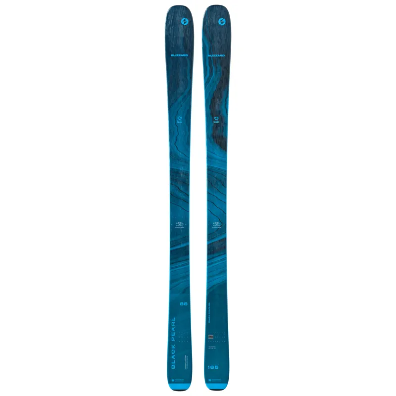 Blizzard Black Pearl 88 Womens All Mountain Skis-1