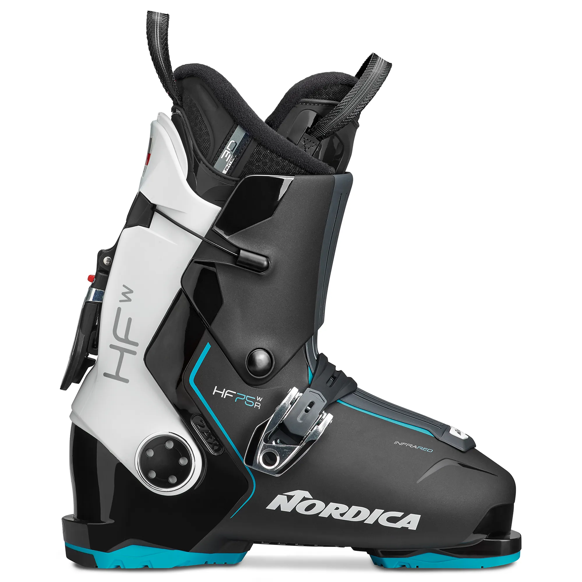 Ski Boot Rear View Nordica HF 75 W R Womens Rear Entry Ski Boots