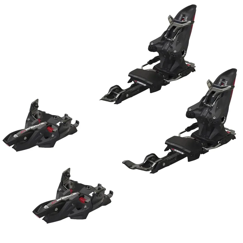 Marker Kingpin M-Werks 12 Ski Touring Binding with 75-100mm Brakes