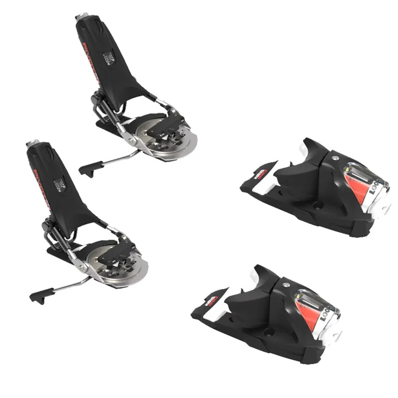 Look Pivot 12 Ski Bindings Grip Walk Compatible 95mm Brake Black Icon