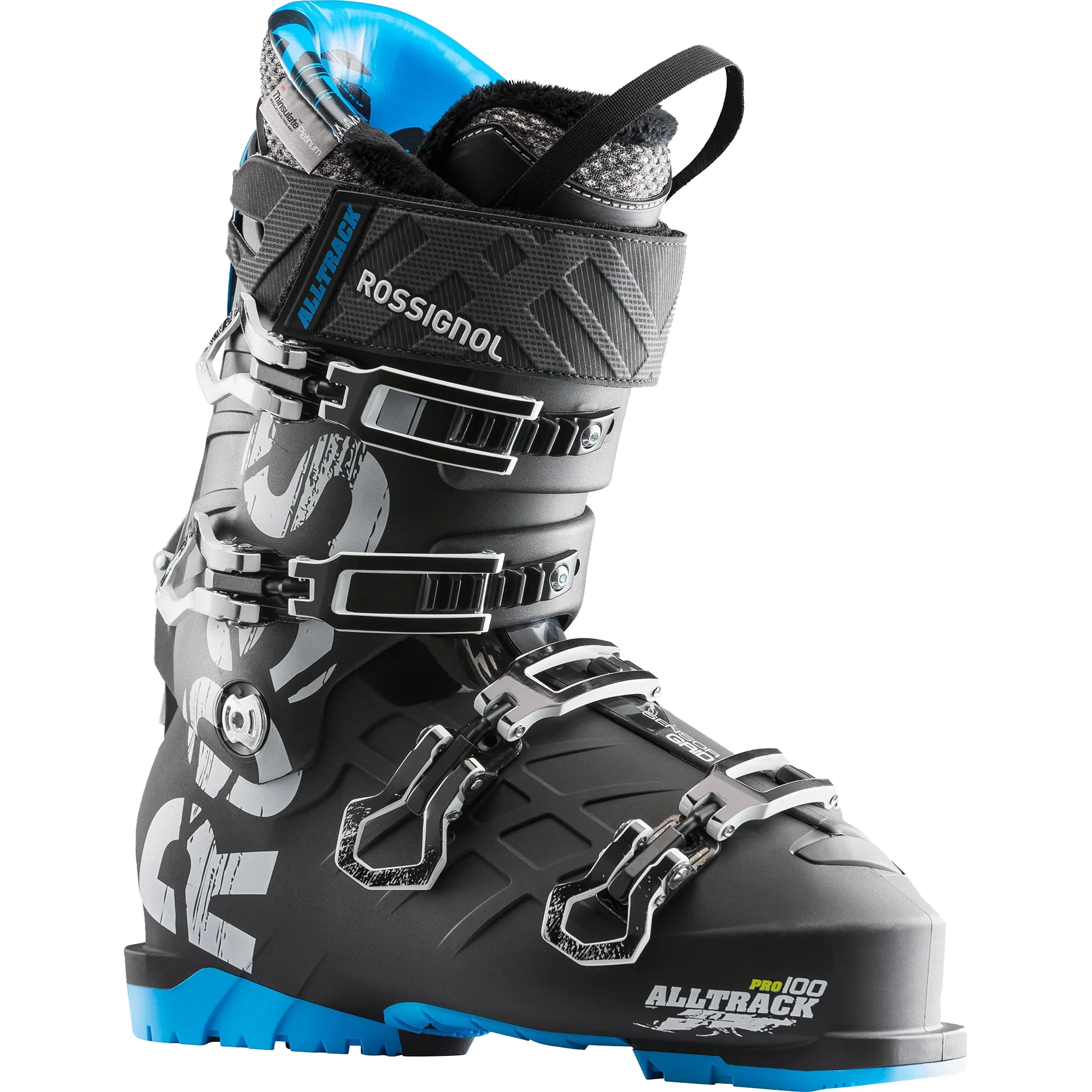 Rossignol Alltrack Pro 100 Mens Alpine Ski Boots Medium Volume