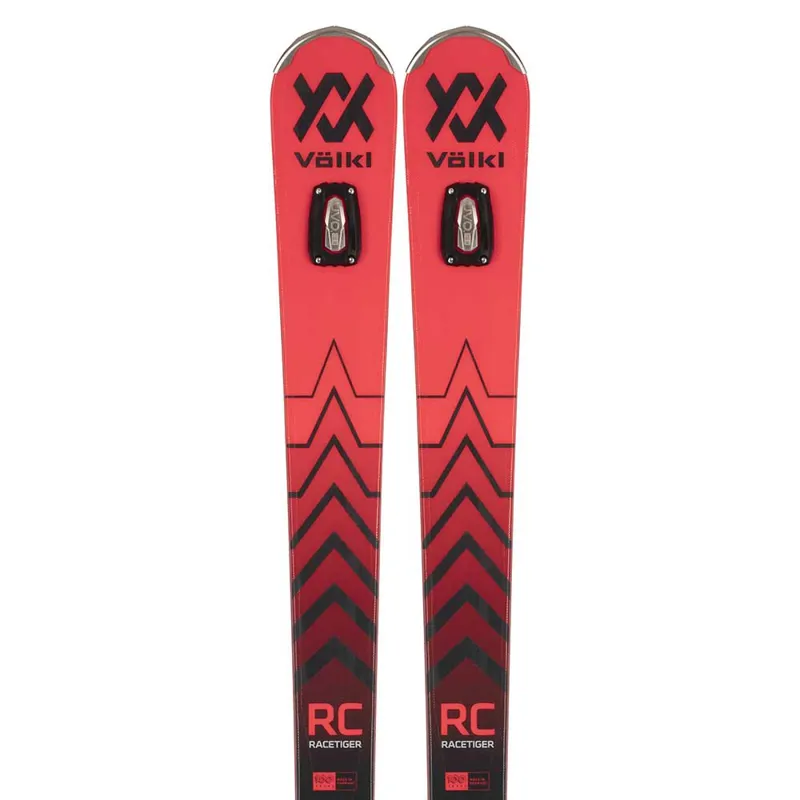 Volkl Racetiger RC 175cm Ex Demo Piste Skis with UVO and Marker Bindings