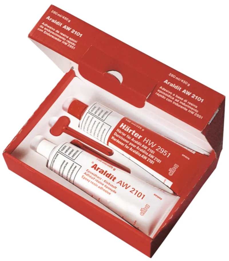 Araldit 2Part Epoxy Bonding Glue for Ski and Snowboard Repair