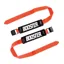 Booster Ski Power Strap Medium in Neon Orange - 1 Pair