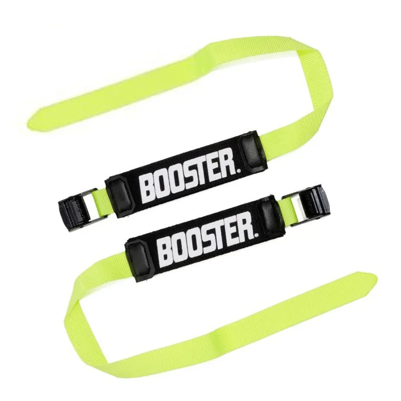 Booster Ski Power Strap Medium in Neon Yellow - 1 Pair