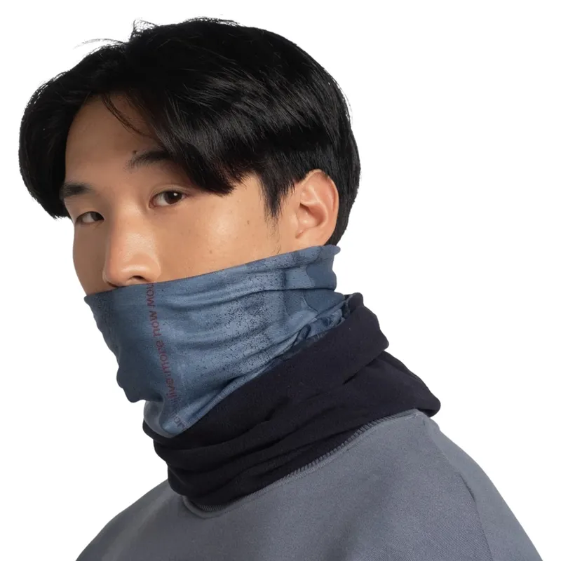 Buff Ecostrech and Polar Beanie Ativ Navy-3