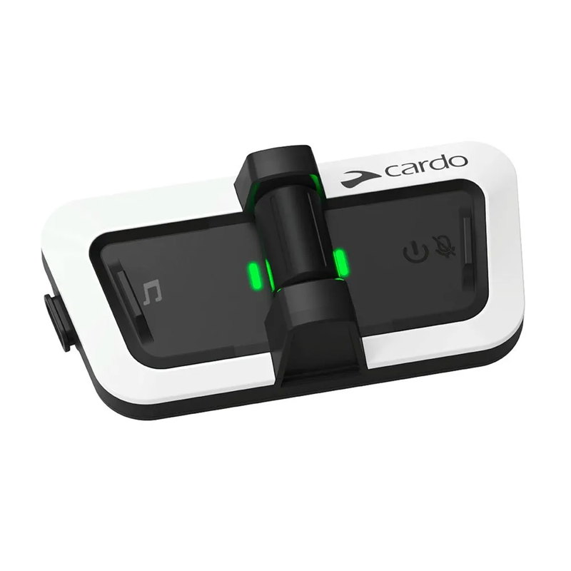 Cardo Packtalk Outdoor Helmet Communication System - Twin Pack White-1