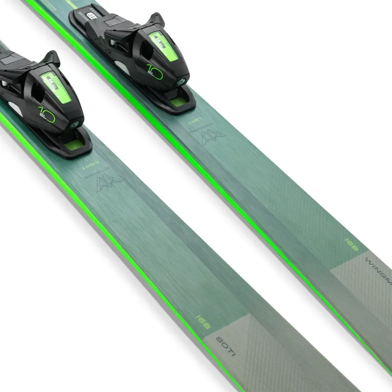 Elan Wingman 80 Ti Skis with Bindings 2027-3