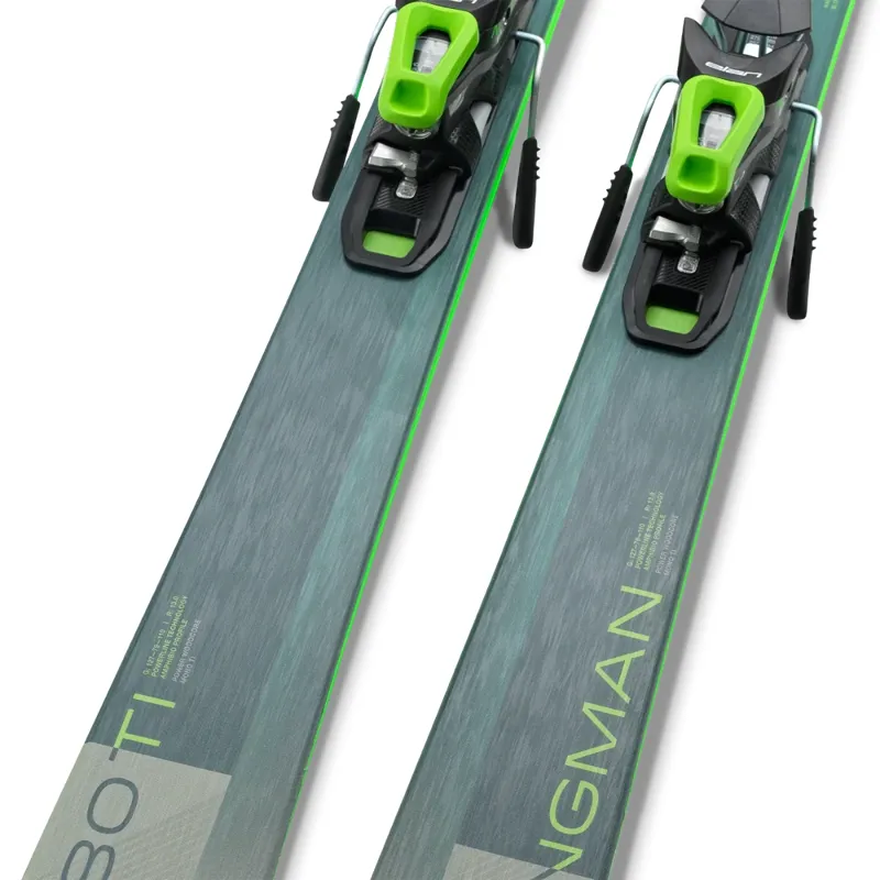 Elan Wingman 80 Ti Skis with Bindings 2027-4