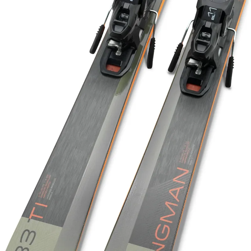 Elan Wingman 83 Ti Skis with Bindings 2027-4