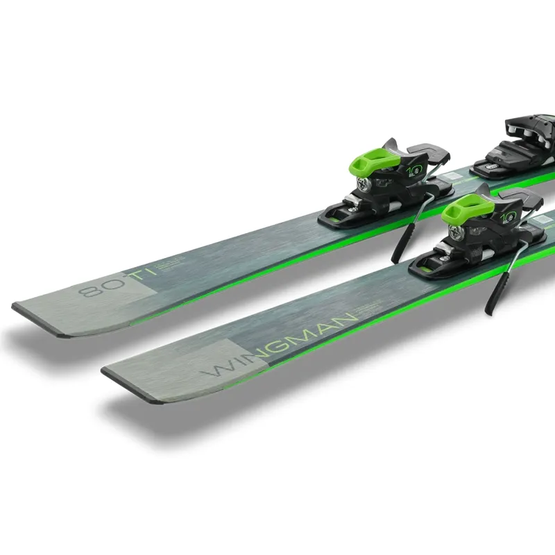 Elan Wingman 80 Ti Skis with Bindings 2027-5