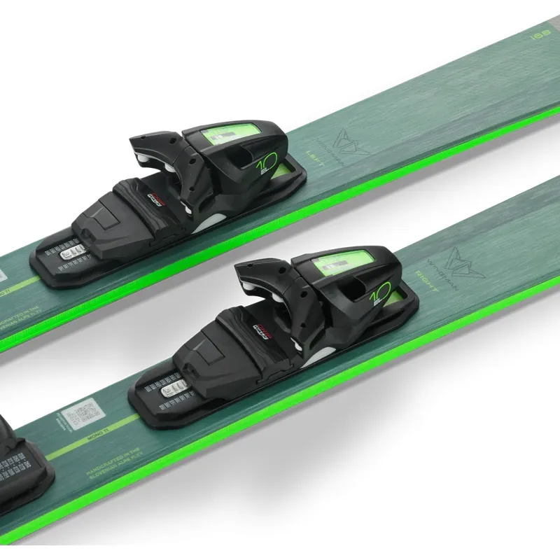 Elan Wingman 80 Ti Skis with Bindings 2027-6