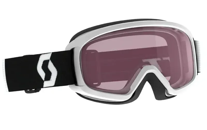 Scott Goggle Jr Witty in White/Black with Enhancer Lens
