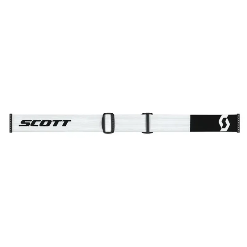 Scott Goggle Jr Witty in White/Black with Enhancer Lens-2
