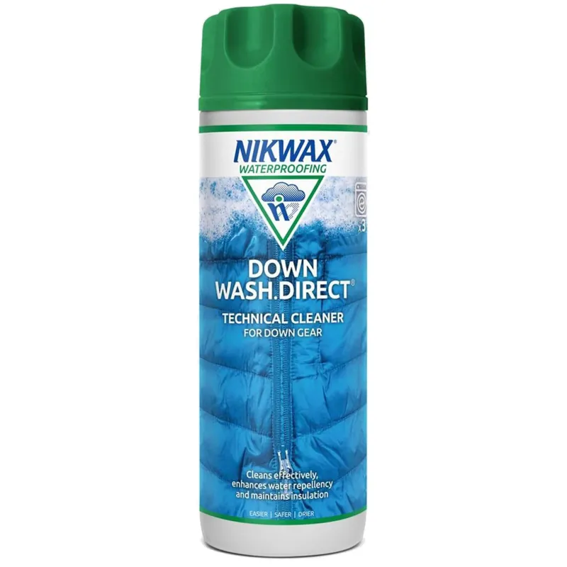 Nikwax Down Wash 300ml Washing Detergent for Down Clothing