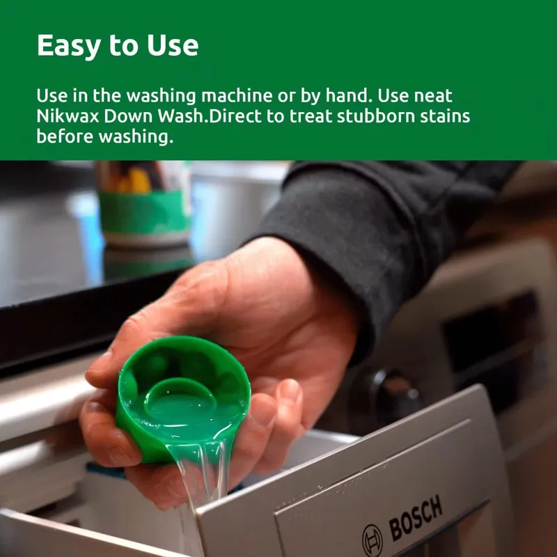 Nikwax Down Wash 300ml Washing Detergent for Down Clothing-1