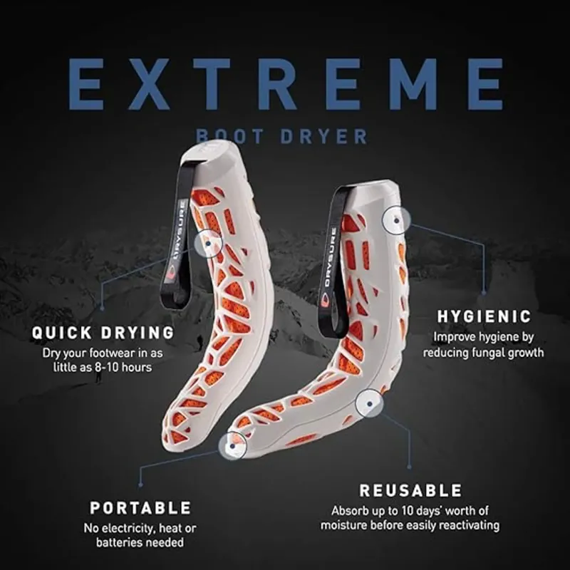 Drysure Extreme Boot Dryers - Black And Orange-2
