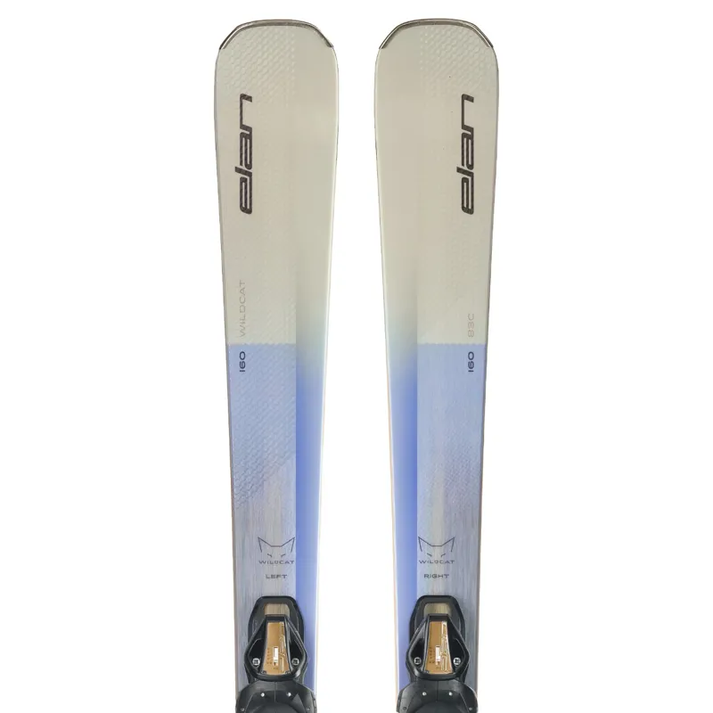 Elan Wildcat 83C Women's Skis with Bindings 2027-1