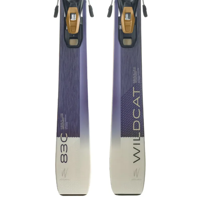 Elan Wildcat 83C Women's Skis with Bindings 2027-2