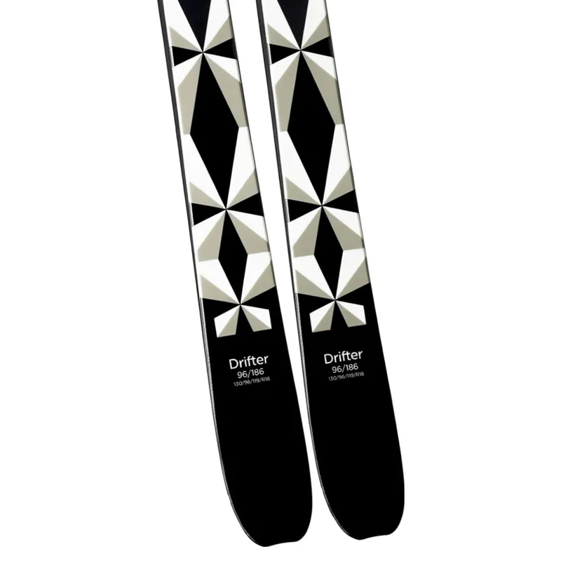 Extrem Drifter 96 Skis in White-2