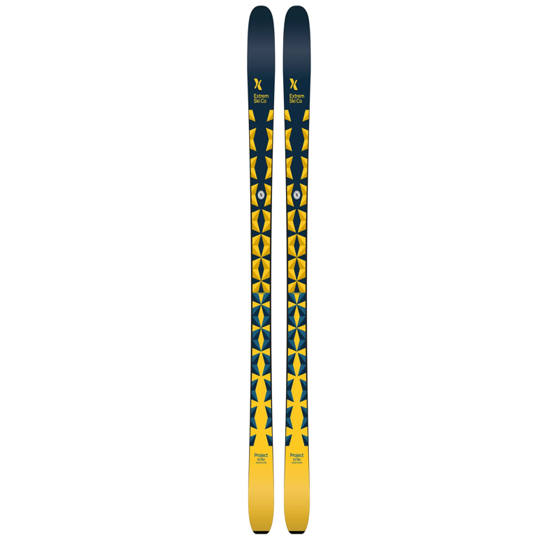 Extrem Ex-Demo Project 91 Skis 2026 with Look SPX French Navy Bindings 177cm-5