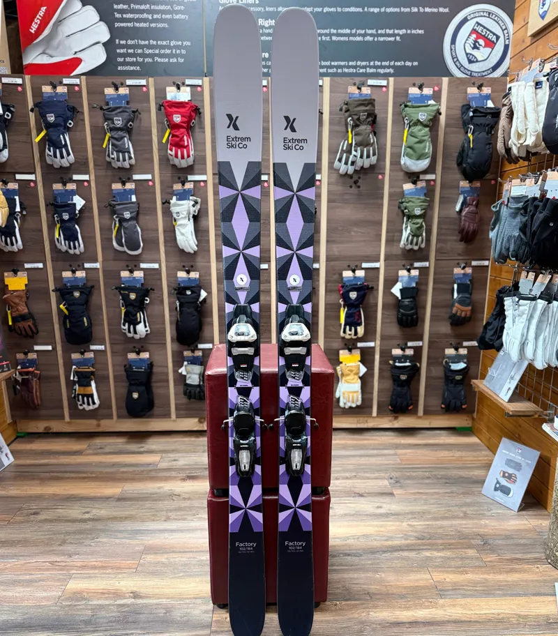 Extrem Ski Co Factory 102 184cm - Demo Ski Marker Griffon Demo binding-2