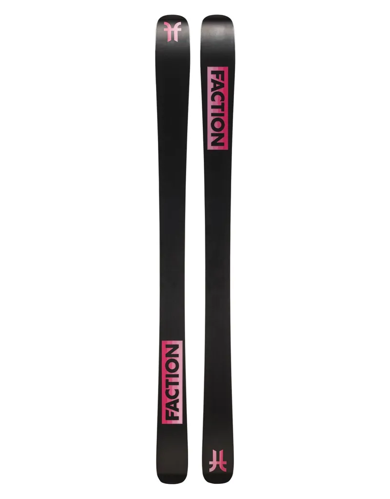 Faction Dancer 1X Ex Demo All Mountain Skis in Pink - Skis Only-2