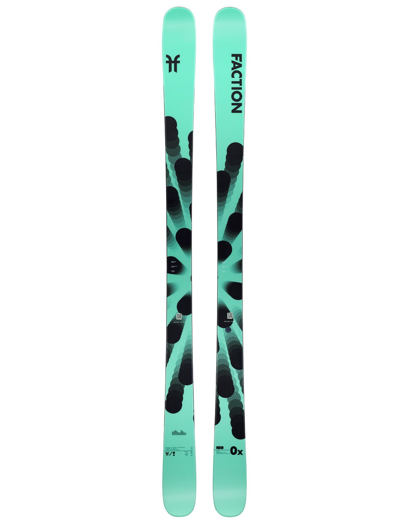 Faction Studio 0X 2024 Ex Demo Freestyle Twin Tip Park Skis - Skis Only-1