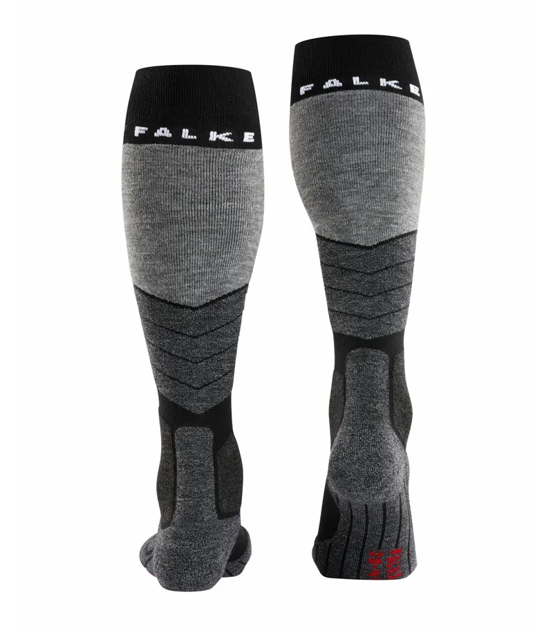 Falke SK2 Ski Socks Womens With Medium Cushioning in Black-2