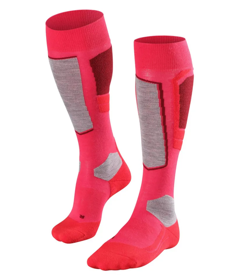 Falke Ski Socks SK4 Womens Low Volume In Rose