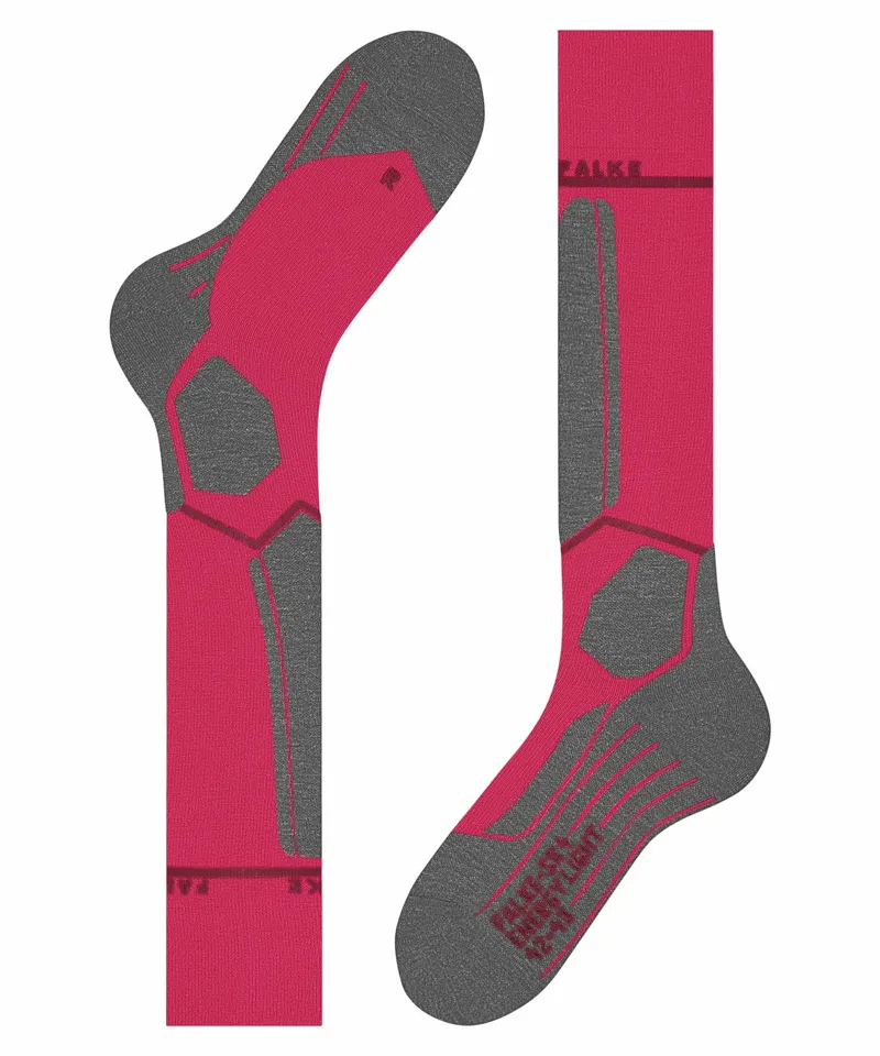 Falke Socks SK4 Energizing Light Women Ski Socks in Rose-4