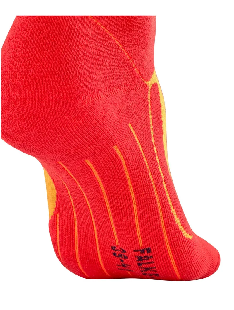 Falke Ski Socks SK4 Mens Padded Low Volume Sock in Orange-3