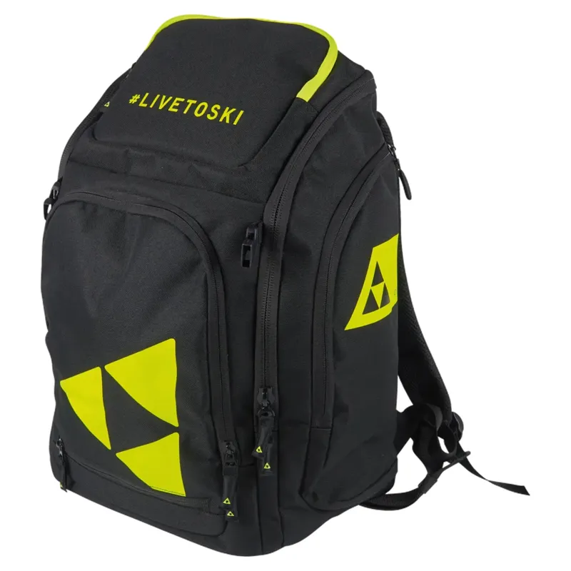 Fischer Alpine Race Ski Boot and Helmet Backpack 36L-1