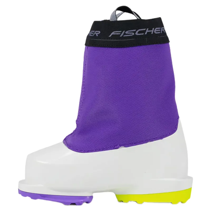 Fischer ONE Children's Ski Boot in Snow/Purple-3