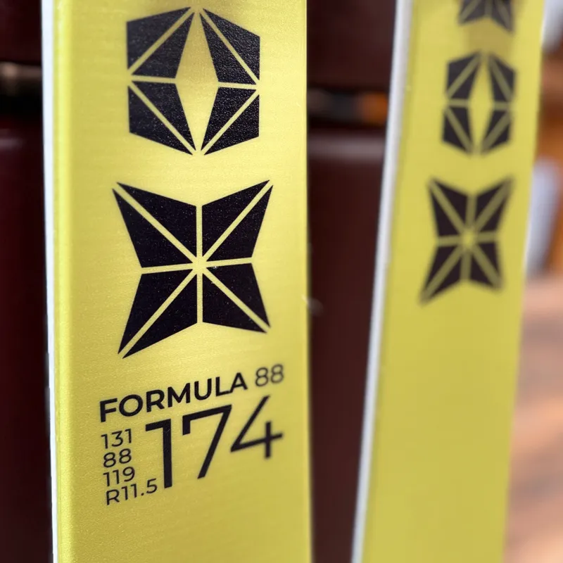 Extrem Formula 88 174cm - Demo Ski 2026 Look SPX 12 yellow binding-5