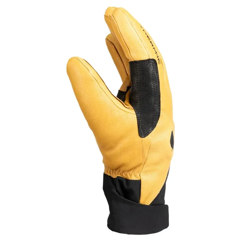 Therm'ic Freeride Ultra Heat Heated Ski Gloves in Brown and Black-6