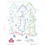 Frozen Underground 3 Valleys Region Ski Network Poster A3