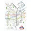 Frozen Underground Greetings Card - Central Underground Resorts Map