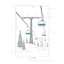 Frozen Underground Greetings Card - Lost Ski Pole