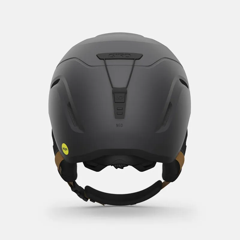 Giro Neo MIPS Ski and Snowboard Helmet in Metallic Coal Tan-3