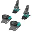 Marker Jester 16 Ski Binding in Grey and Turquoise with 110mm Brake