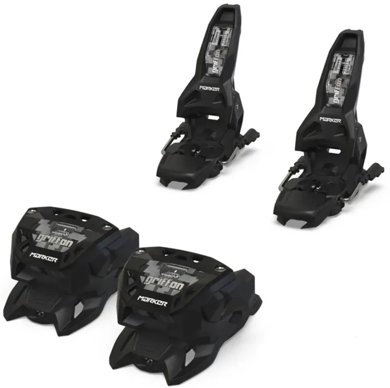 Marker Griffon 13 MN Ski Bindings in Black with 110mm Brakes-1