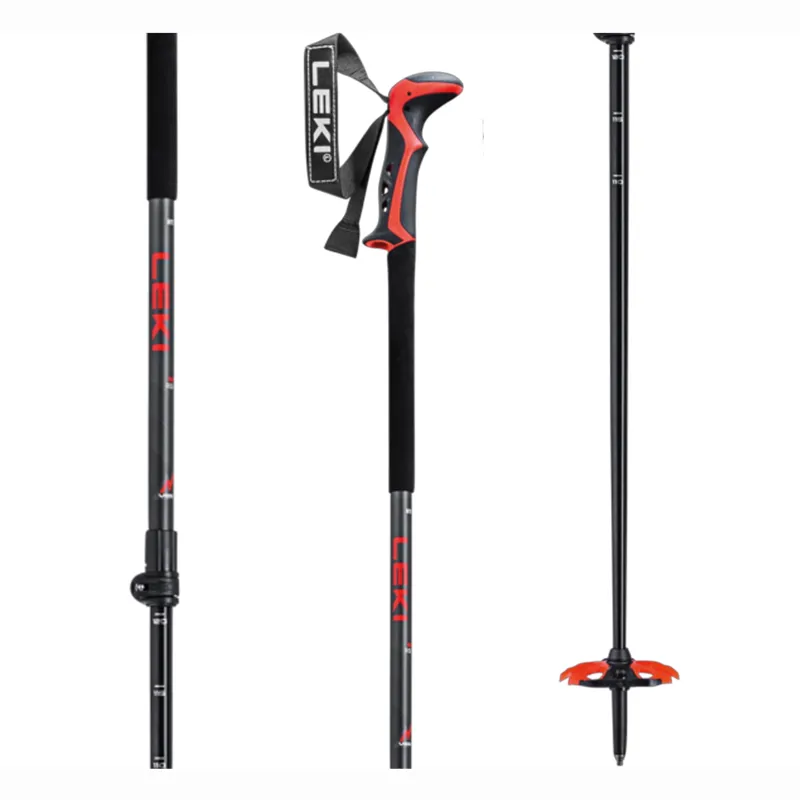 Leki Haute Route 2 110-150cm Vario Adjustable Length Ski Touring Poles-1