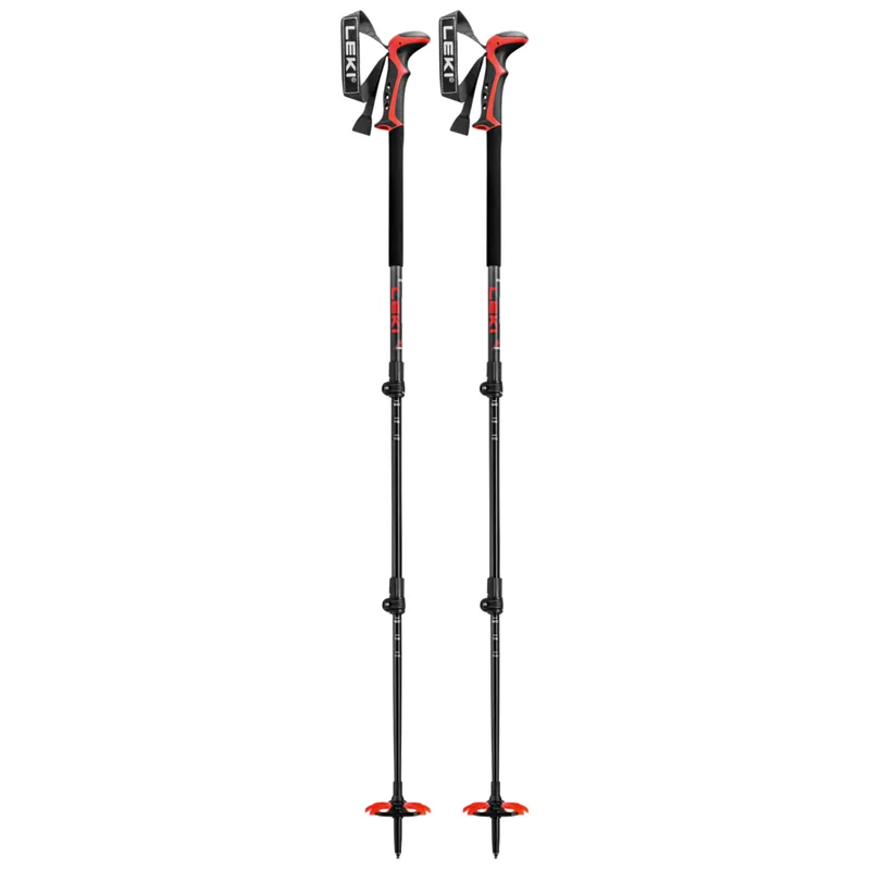 Leki Haute Route 3 110-150cm Extendable Ski Touring Poles - Pair