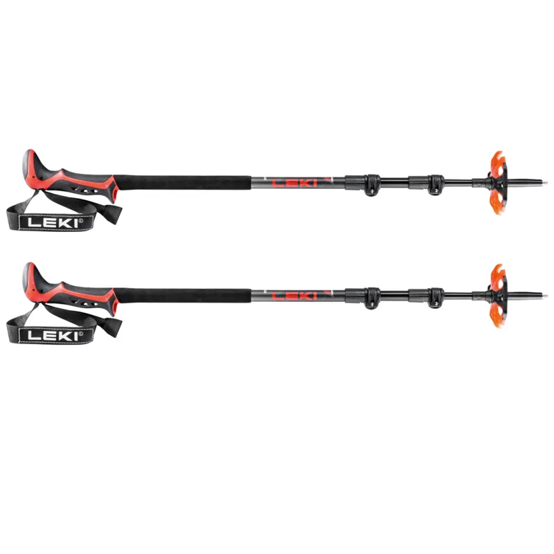 Leki Haute Route 3 110-150cm Extendable Ski Touring Poles - Pair-1