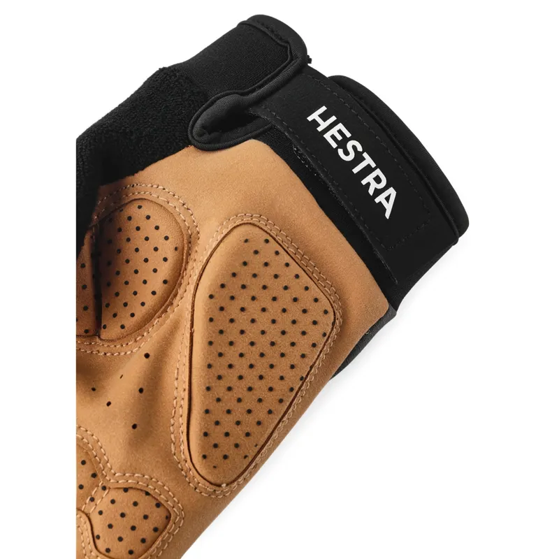 Hestra Bike Guard Short Glove with D3O Short in Grey-2