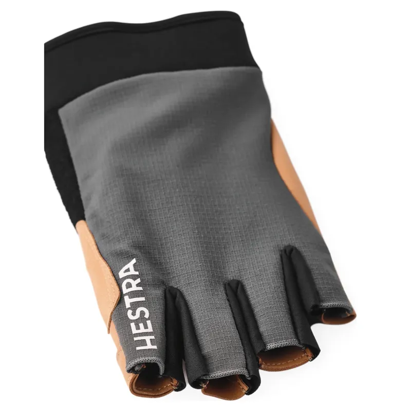 Hestra Bike Guard Short Glove with D3O Short in Grey-3