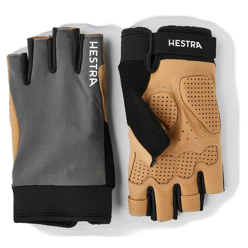 Hestra Bike Guard Short Glove with D3O Short in Grey