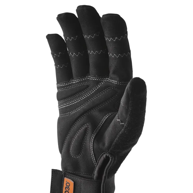 Hestra Ergo Grip Enduro D3O Full Finger Bike Gloves in Black-1